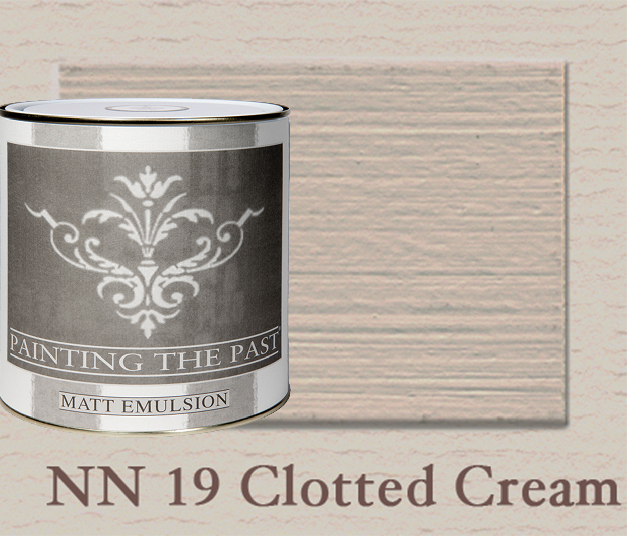 Painting The Past Matt Emulsion Clotted Cream