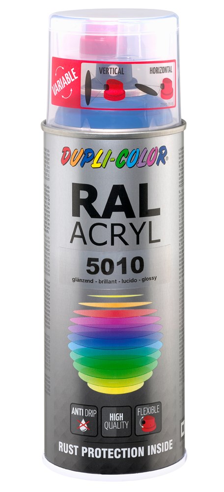 Duplicolor Acryl RAL 5010 Hoogglans