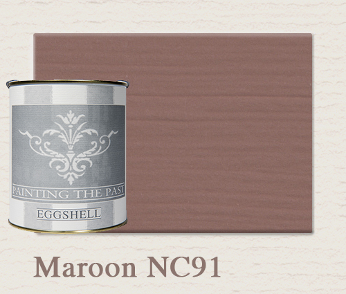 Painting The Past Eggshell Maroon