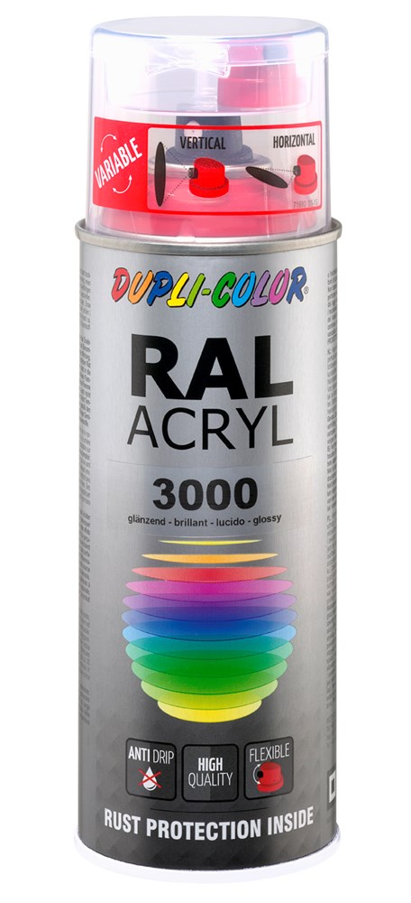 Duplicolor Acryl RAL 3000 Hoogglans