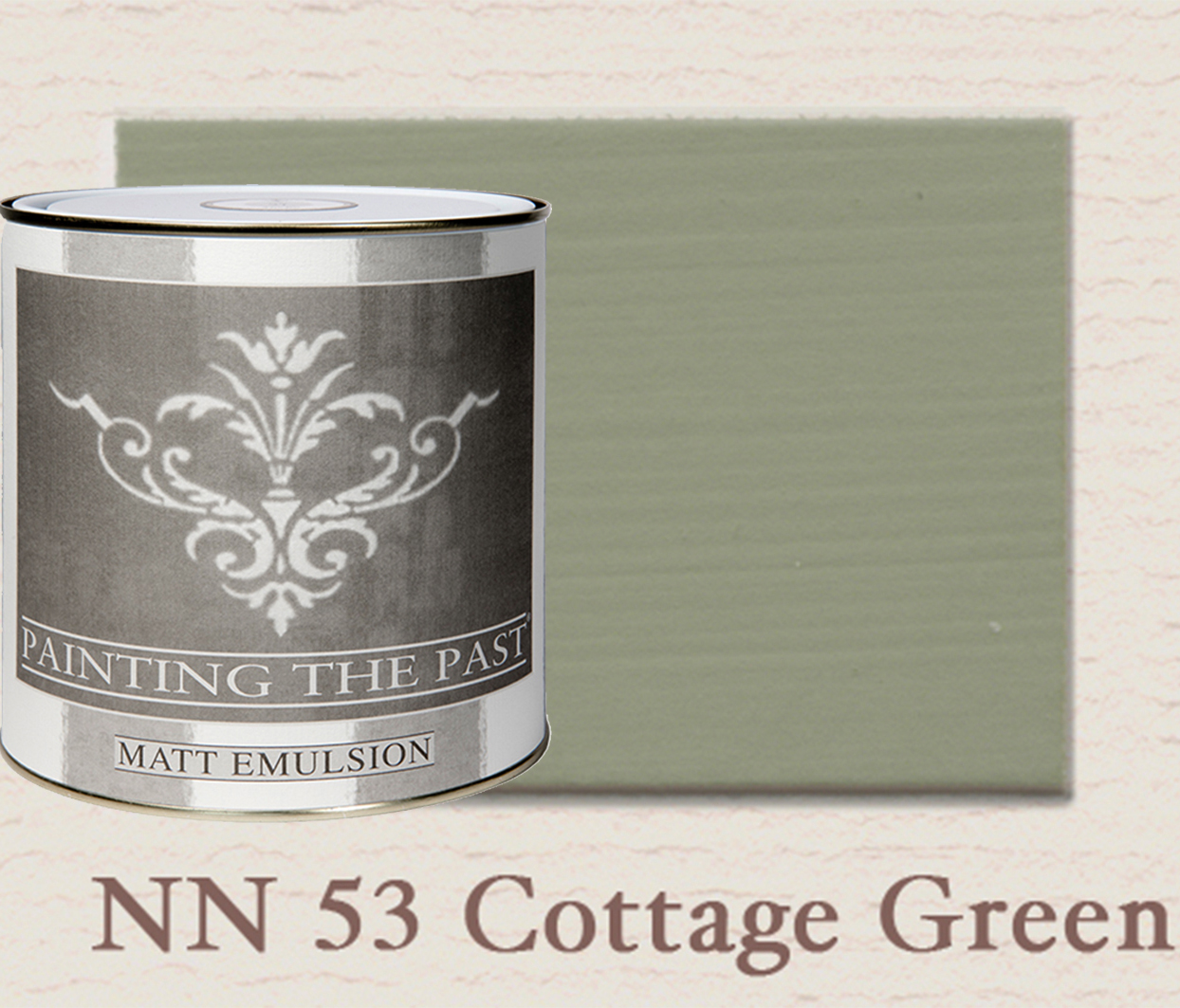 Painting The Past Matt Emulsion Cottage Green