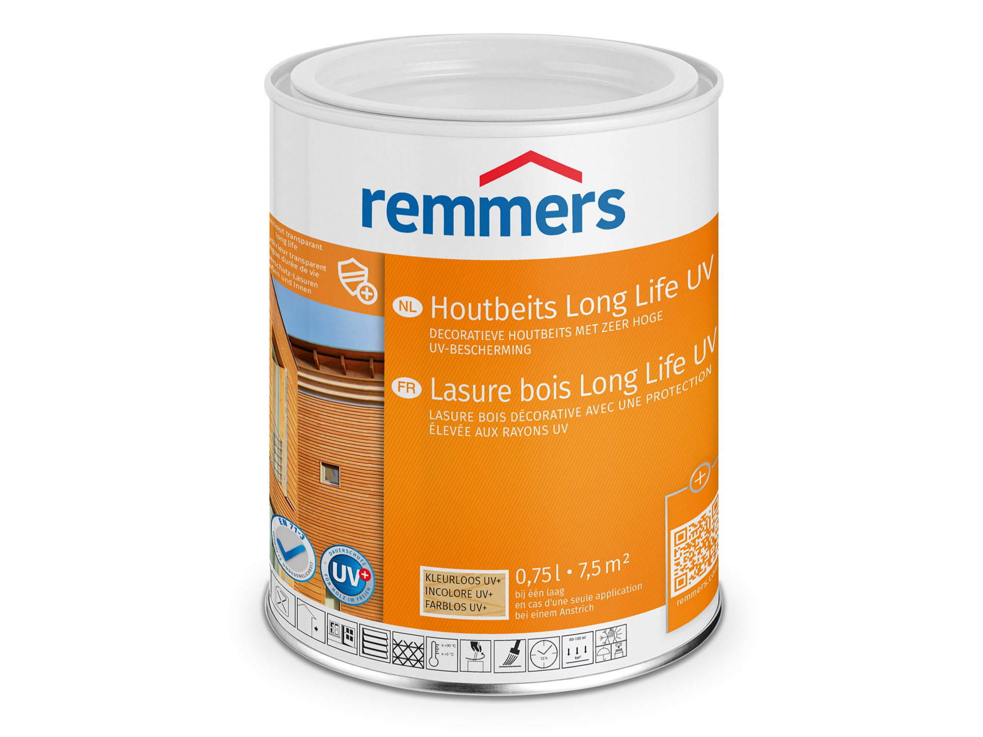 Remmers Houtbeits Long Life UV Wit