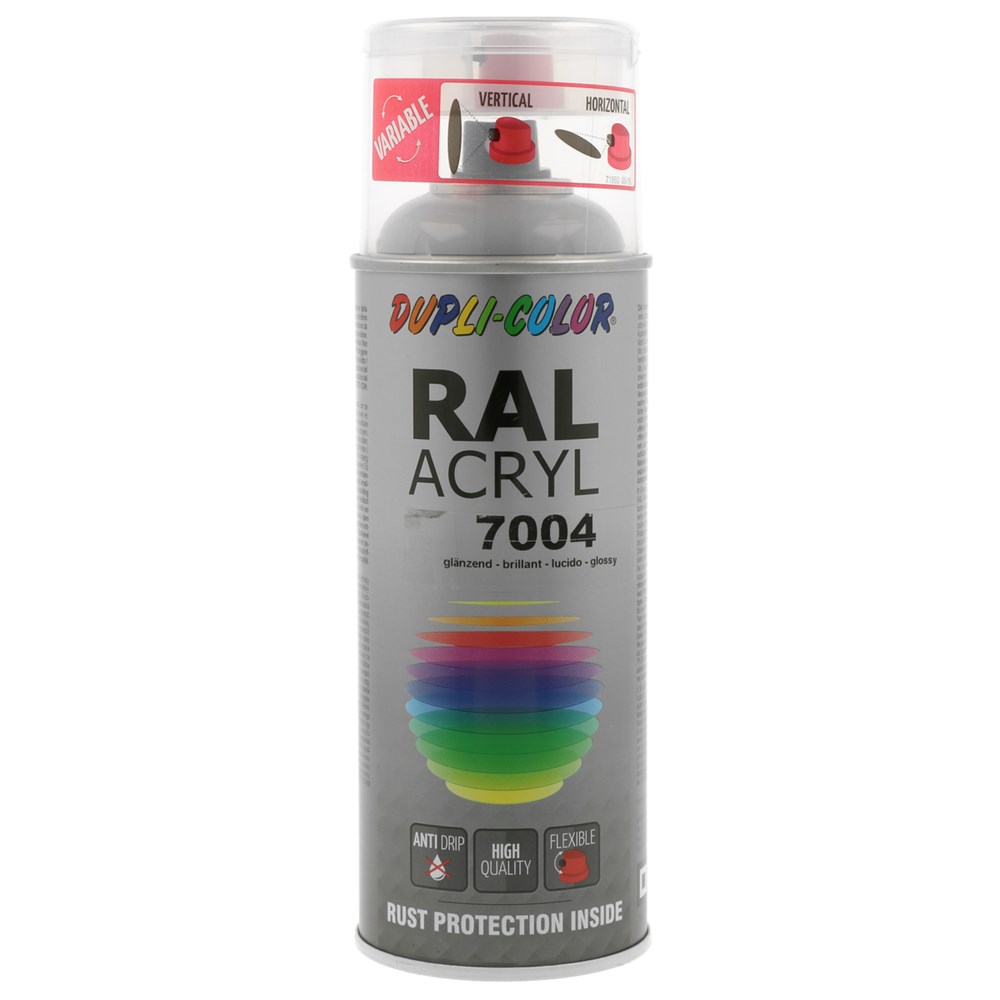 Duplicolor Acryl RAL 7004 Hoogglans