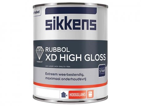 Sikkens Rubbol XD High Gloss - Wit- 0,5L