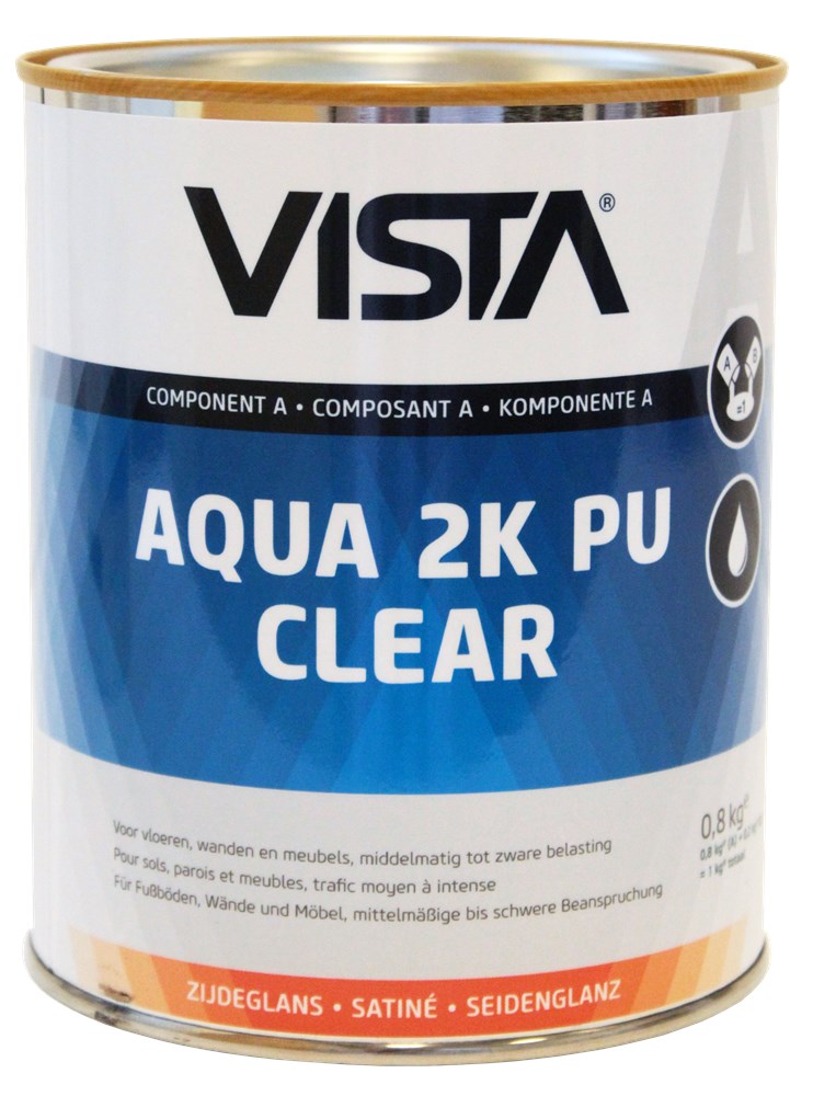 Vista Aqua 2K PU Clear Zijdeglans