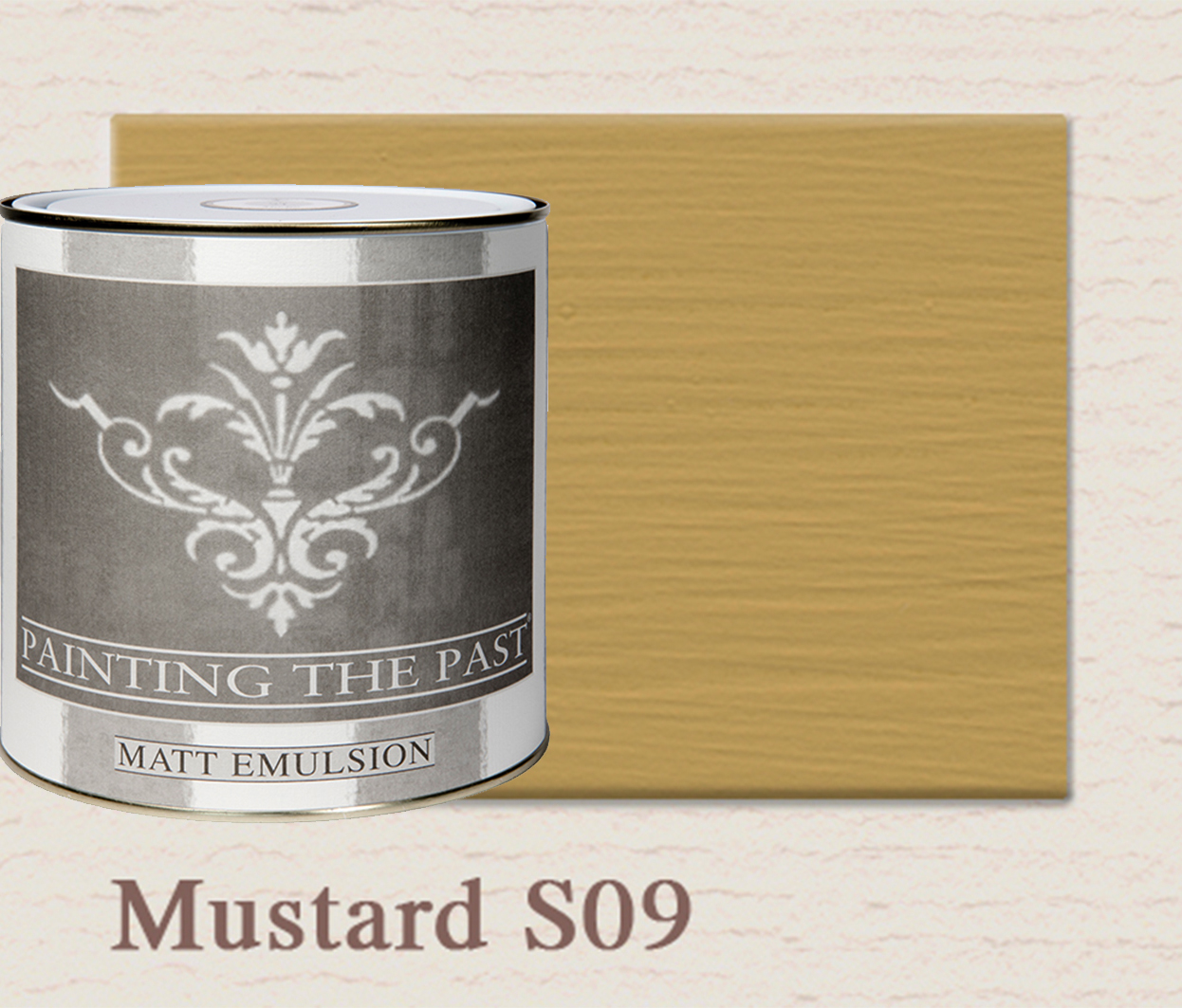 Painting The Past Matt Emulsion Mustard