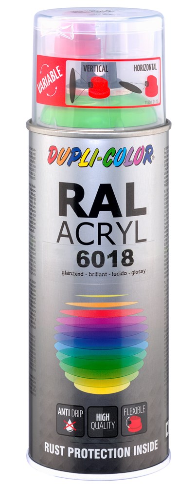 Duplicolor Acryl RAL 6018 Hoogglans
