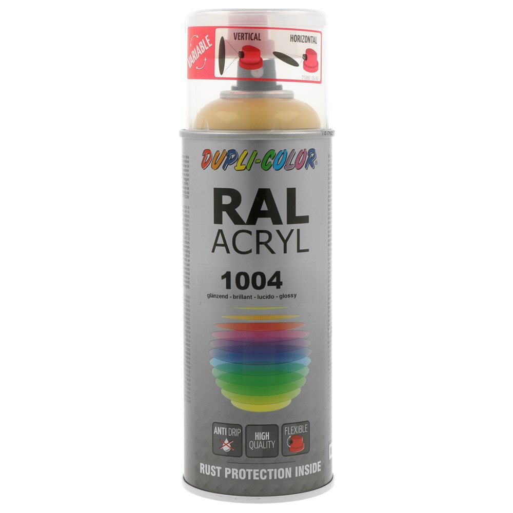 Duplicolor Acryl RAL 1004 Hoogglans