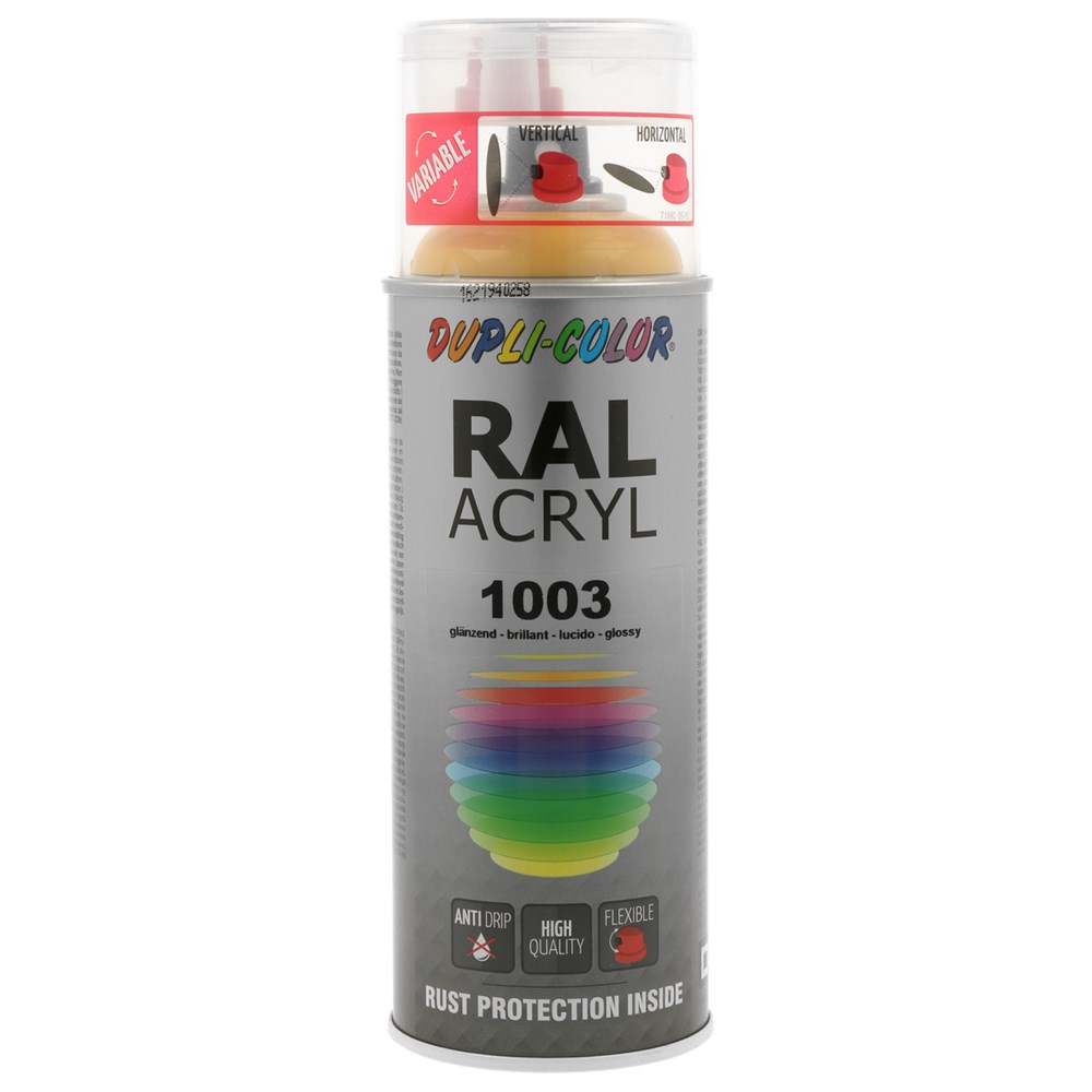 Duplicolor Acryl RAL 1003 Hoogglans