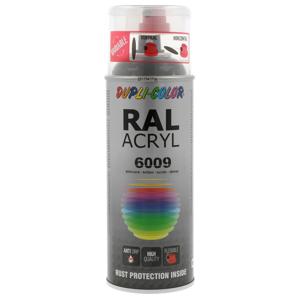 Duplicolor Acryl RAL 6009 Hoogglans