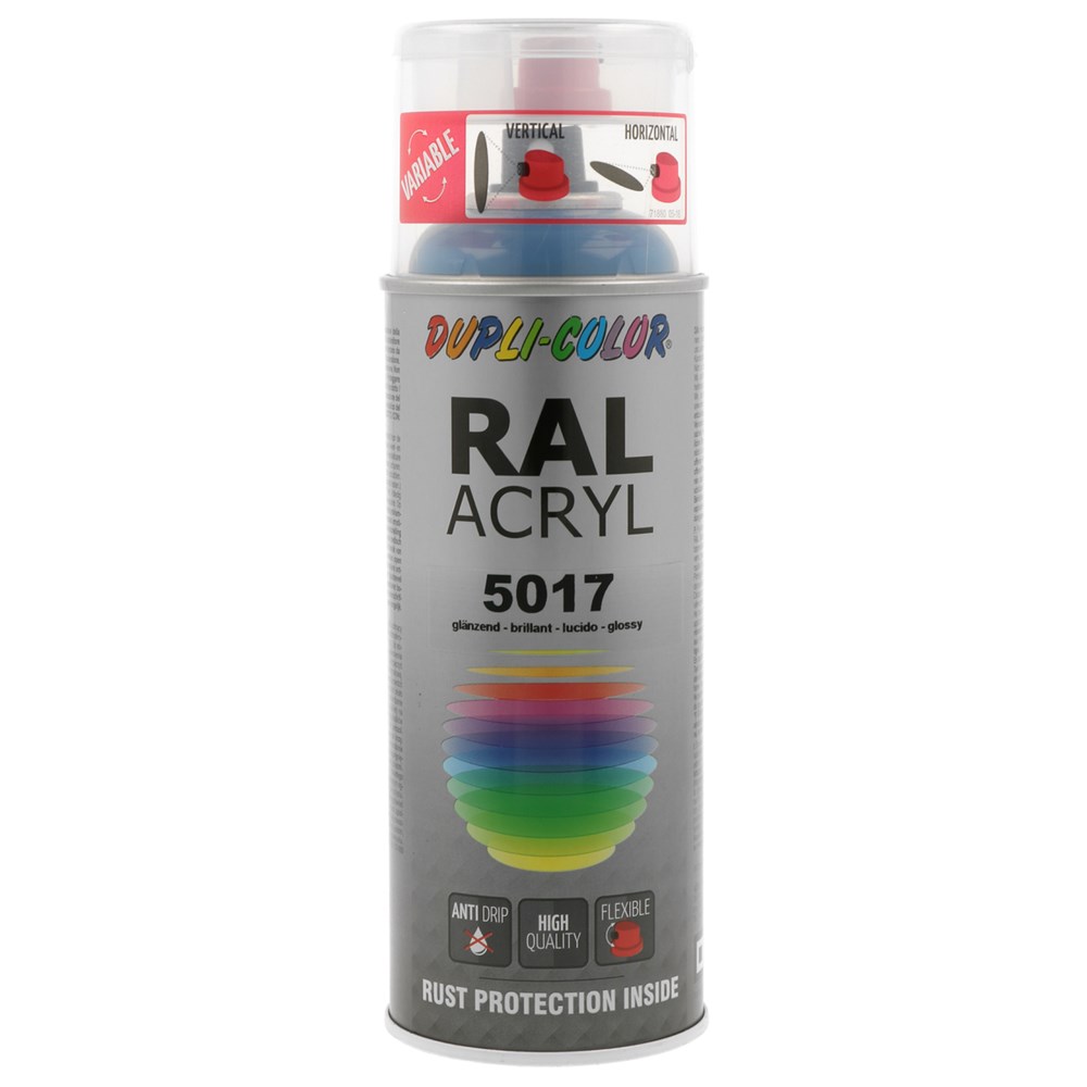 Duplicolor Acryl RAL 5017 Hoogglans