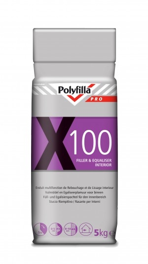 Polyfilla X100 2in1 Vulmiddel en Stucpleister