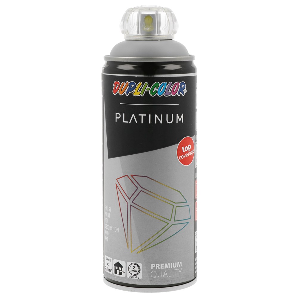 Duplicolor Platinum Zijdeglans Zilvergrijs