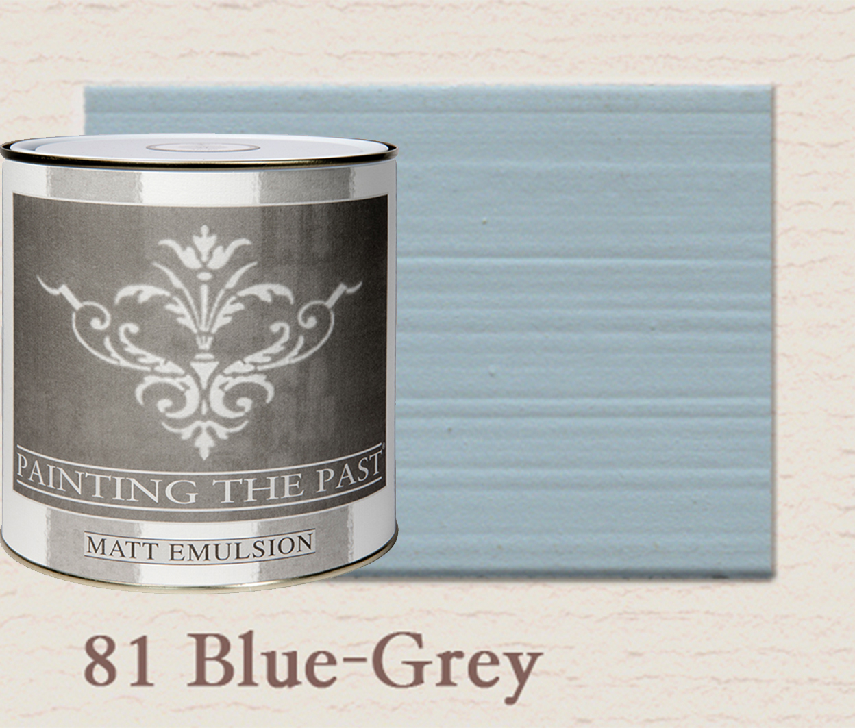 Painting The Past Matt Emulsion Blue Grey