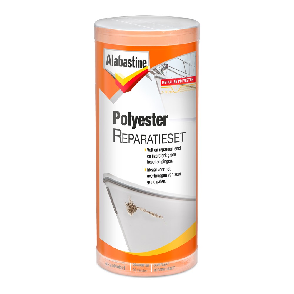 Alabastine Polyester Reparatie Set 250 GR