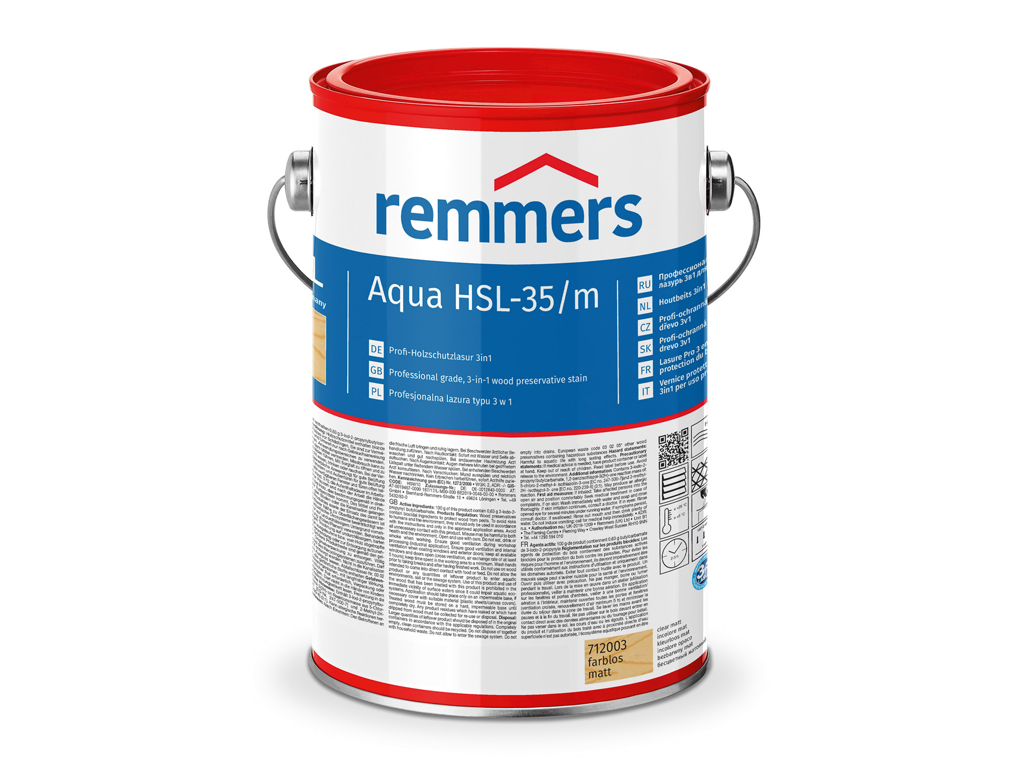 Remmers Aqua HSL-35/m Zilvergrijs
