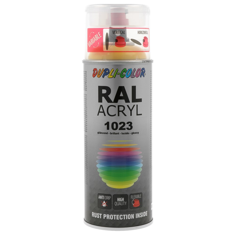 Duplicolor Acryl RAL 1023 Hoogglans