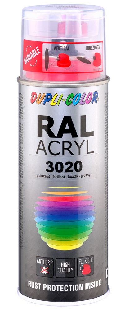 Duplicolor Acryl RAL 3020 Hoogglans