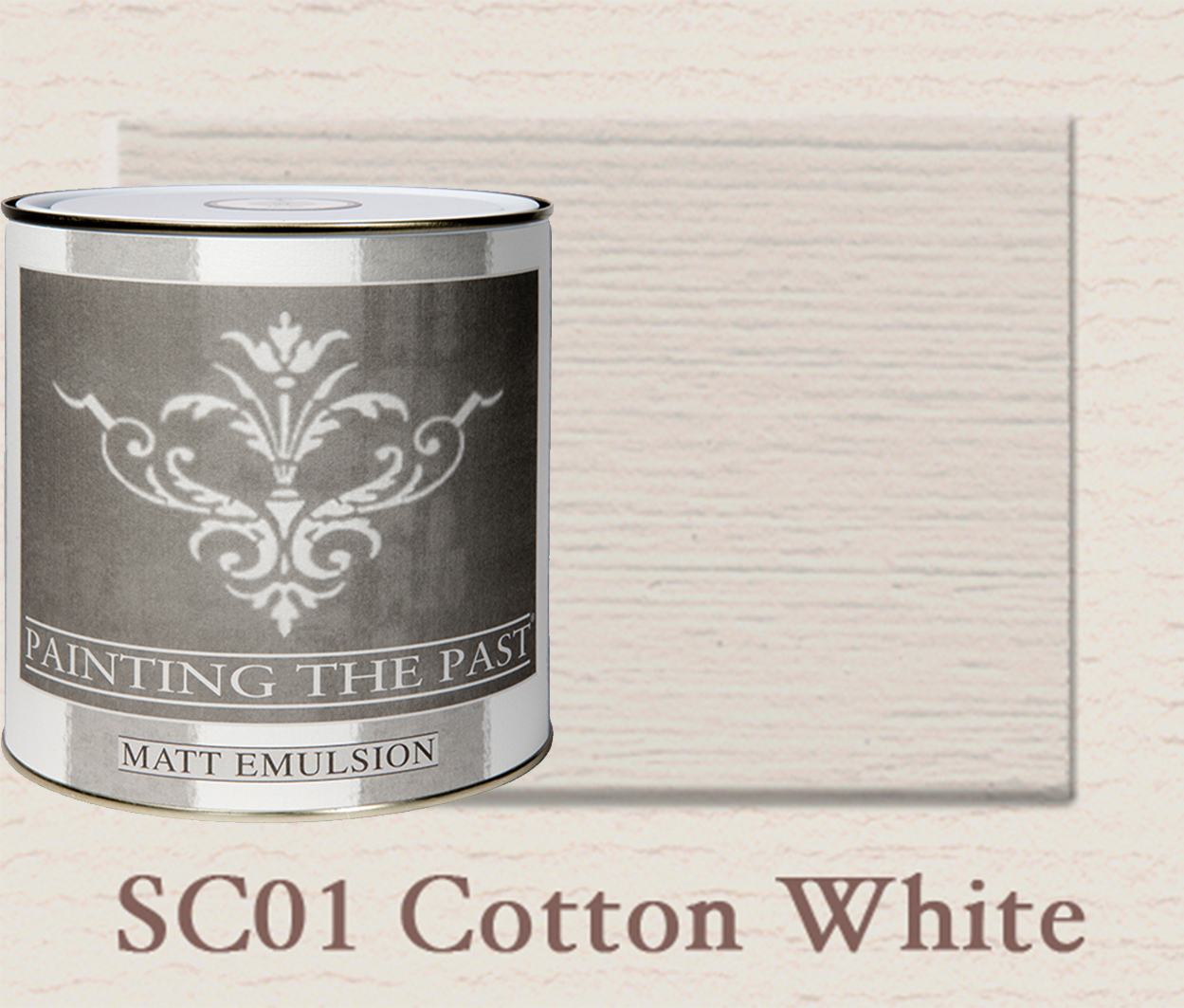 Painting The Past Matt Emulsion Cotton White