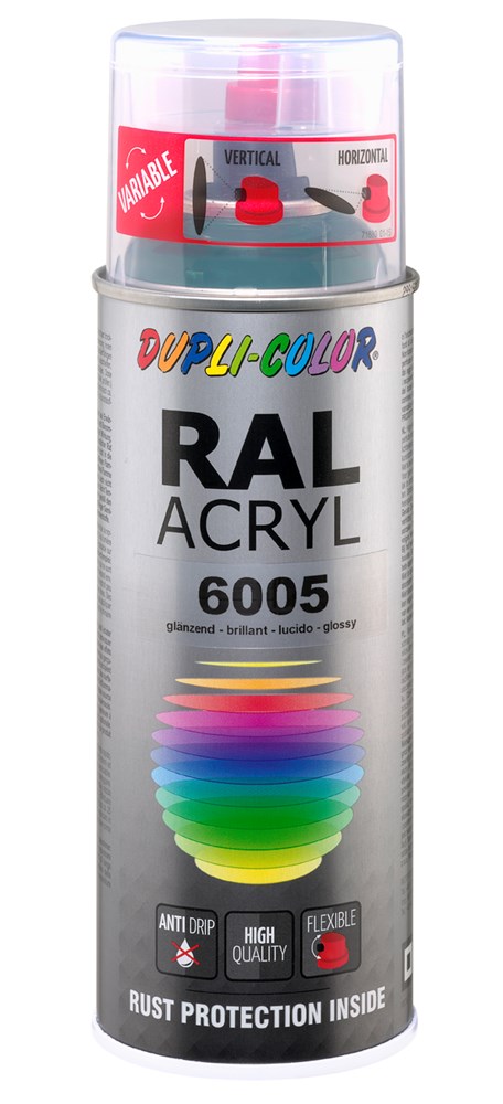 Duplicolor Acryl RAL 6005 Hoogglans