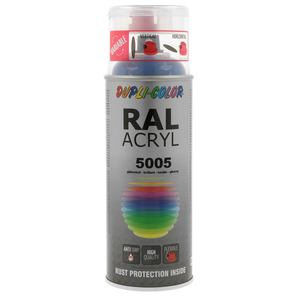 Duplicolor Acryl RAL 5005 Hoogglans