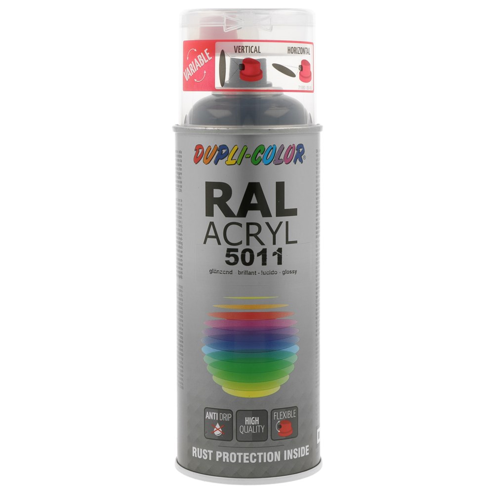 Duplicolor Acryl RAL 5011 Hoogglans