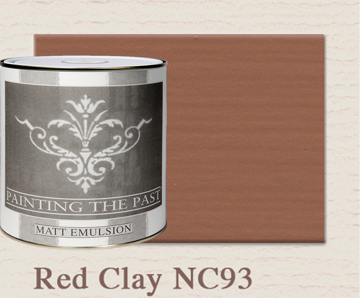Painting The Past Matt Emulsion Red Clay