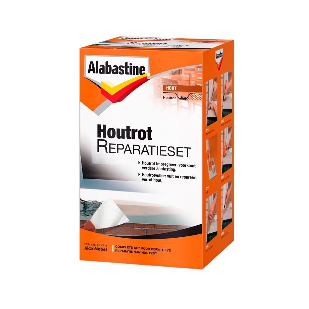 Alabastine Houtrot Reparatie Set