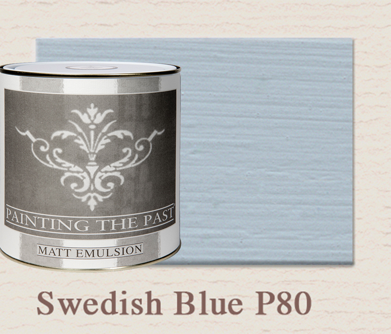 Painting The Past Matt Emulsion Swedish Blue