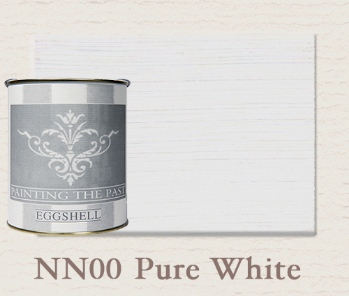 Painting The Past Eggshell Pure White