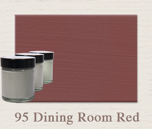 Painting The Past Matt Emulsion Dining Room Red