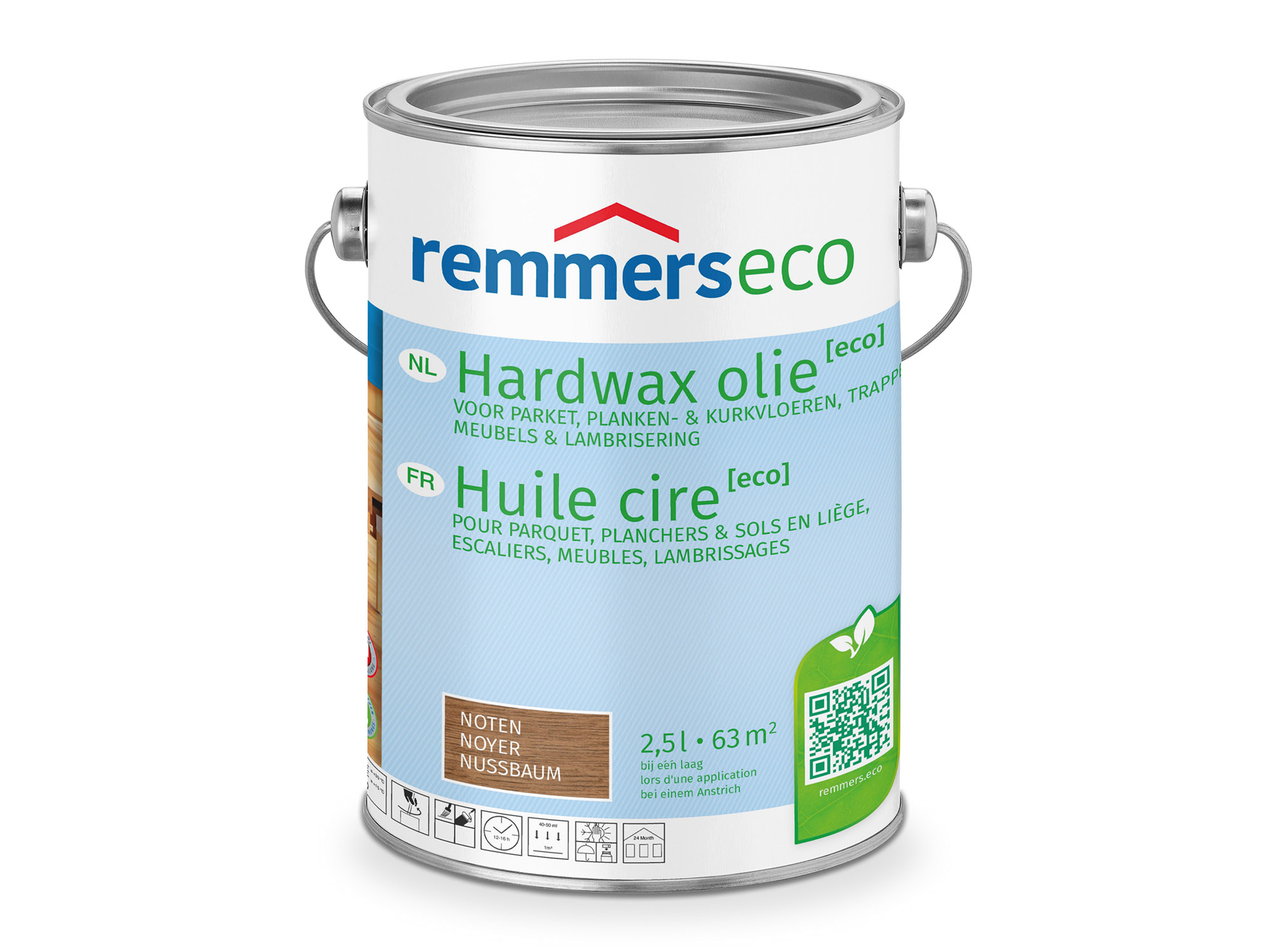 Remmers Hardwax Olie Eco Noten