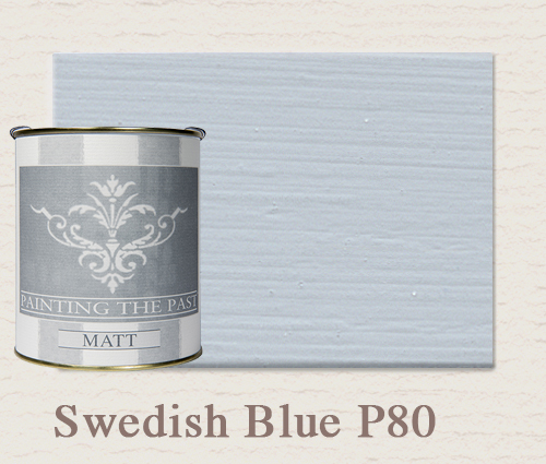 Painting The Past Matt Swedish Blue