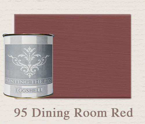 Painting The Past Eggshell Dining Room Red
