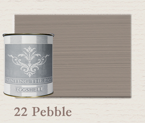 Painting The Past Eggshell Pebble