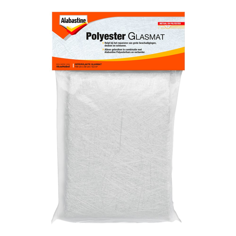 Alabastine Polyester Glasmat